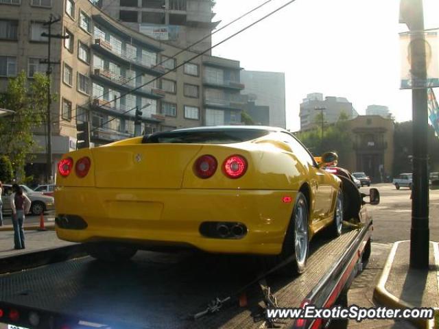 Ferrari 575M spotted in D.F., Mexico