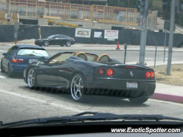 Ferrari 360 Modena spotted in Calabasas, California