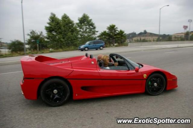 Ferrari F50 spotted in Calabasas, California