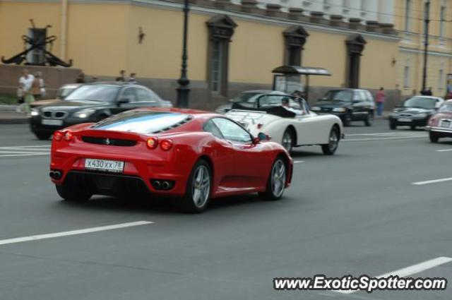 Ferrari F430 spotted in Peterburg, Russia