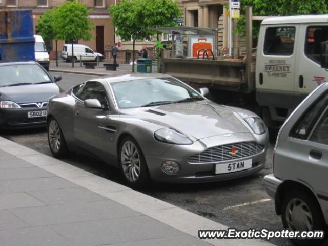Aston Martin Vanquish spotted in Glasgow, United Kingdom