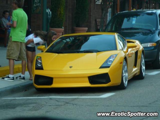 Lamborghini Gallardo spotted in Birmingham, Michigan