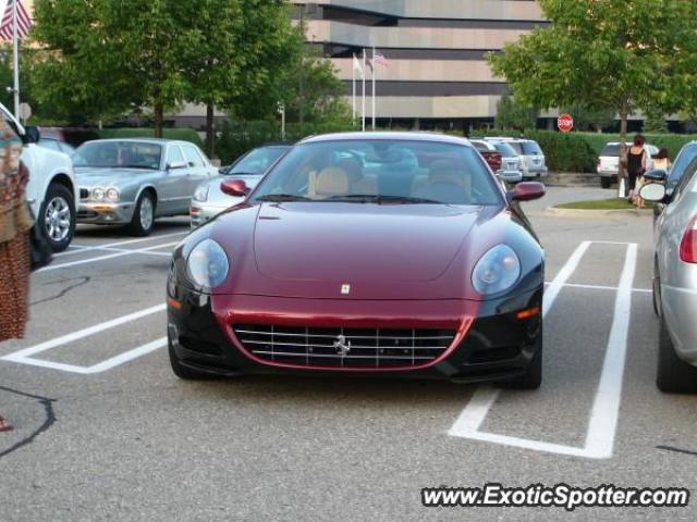 Ferrari 612 spotted in Troy, Michigan