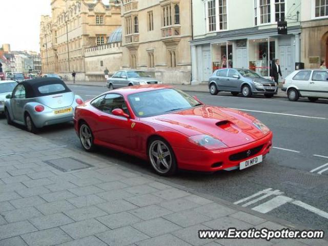 Ferrari 575M spotted in Oxford, United Kingdom