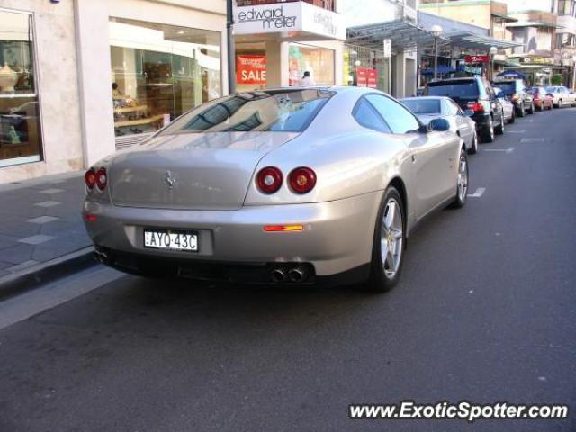 Ferrari 612 spotted in Sydney, Australia