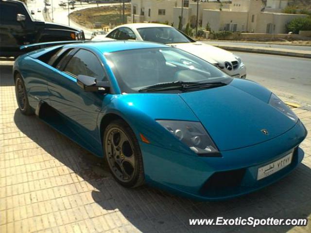 Lamborghini Murcielago spotted in Amman, United Arab Emirates