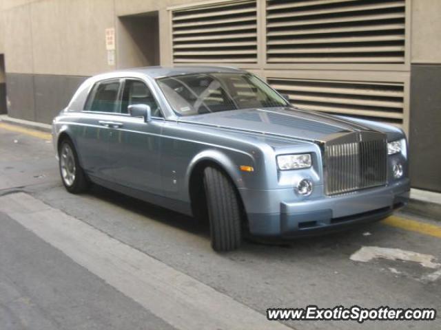 Rolls Royce Phantom spotted in Beverly Hills, California