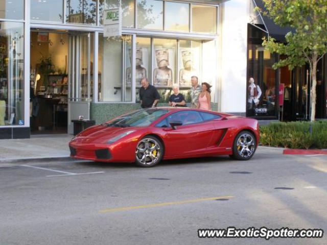 Lamborghini Gallardo spotted in Rancho Cucamonga, California