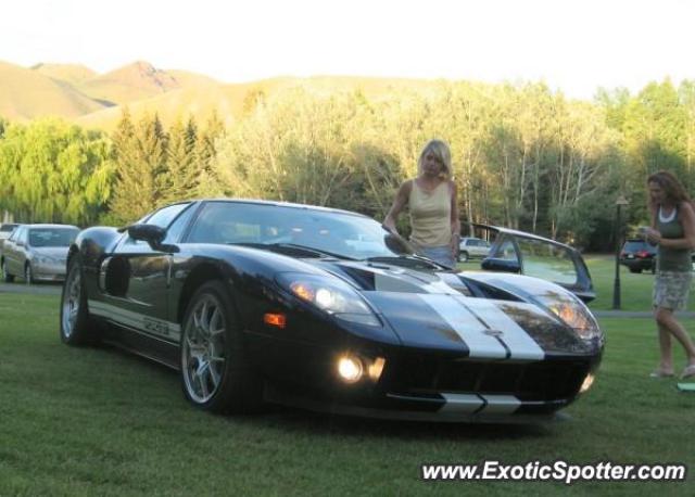 Ford GT spotted in Sun Valley, Idaho