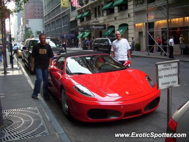 Ferrari F430 spotted in New york, New York