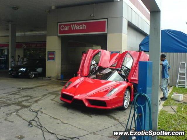 Ferrari Enzo spotted in Singapore Singapore