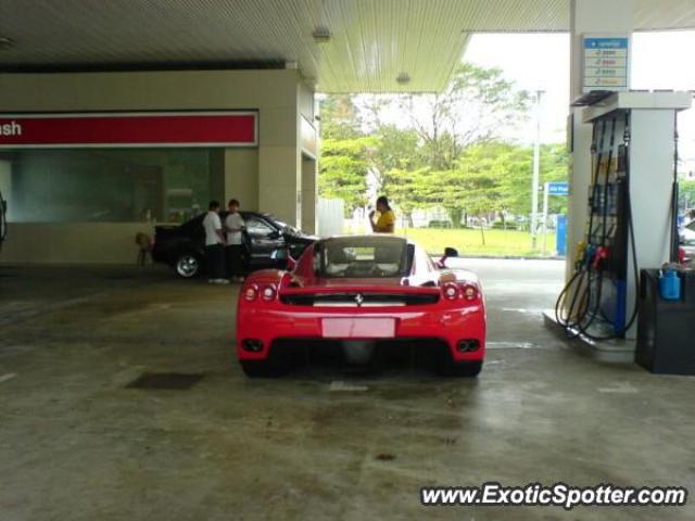 Ferrari Enzo spotted in Singapore Singapore