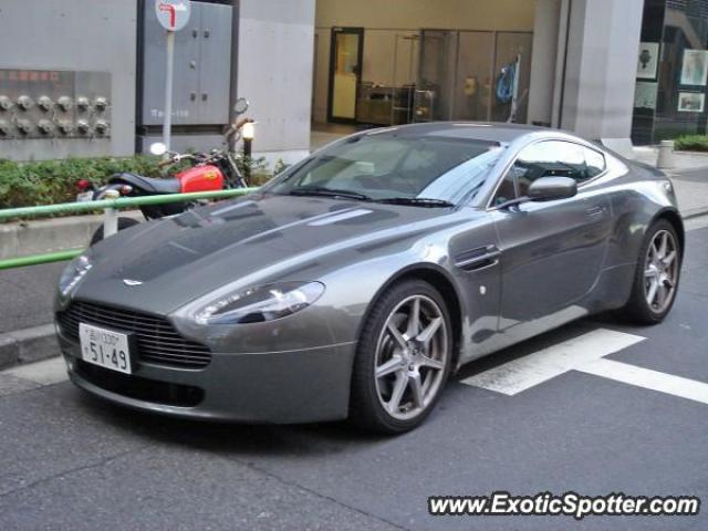 Aston Martin Vantage spotted in Tokyo, Japan