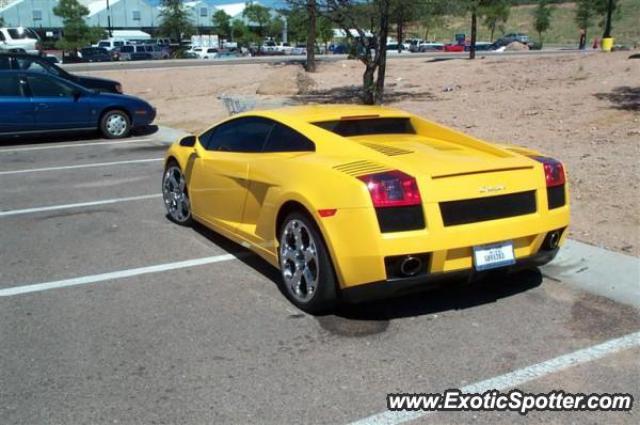 Lamborghini Gallardo spotted in Payson, Arizona