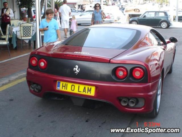 Ferrari 360 Modena spotted in PUERTO BANUS, Spain