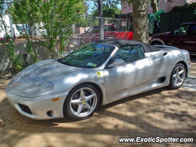 Ferrari 360 Modena spotted in Atlantic Beach, New York