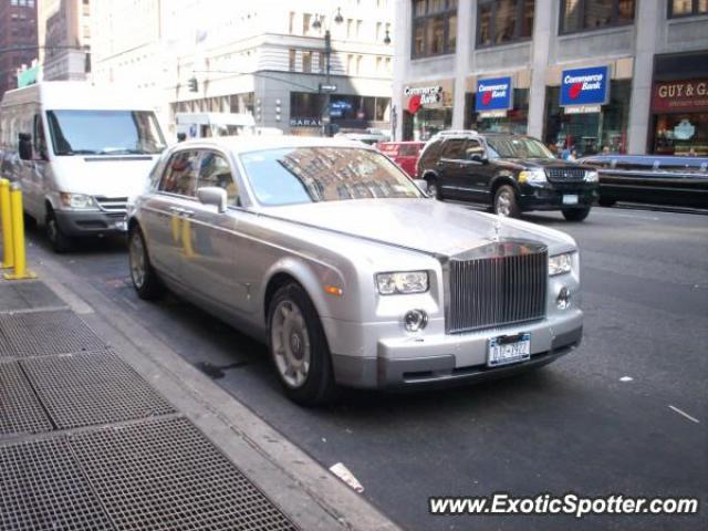 Rolls Royce Phantom spotted in NYC, New York