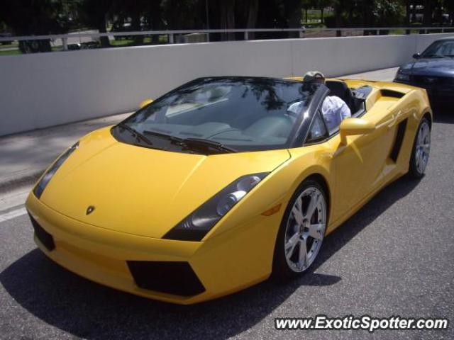 Lamborghini Gallardo spotted in Boca Raton, Florida