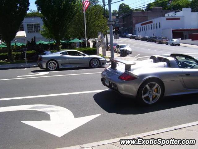Porsche Carrera GT spotted in Greenwich, Connecticut