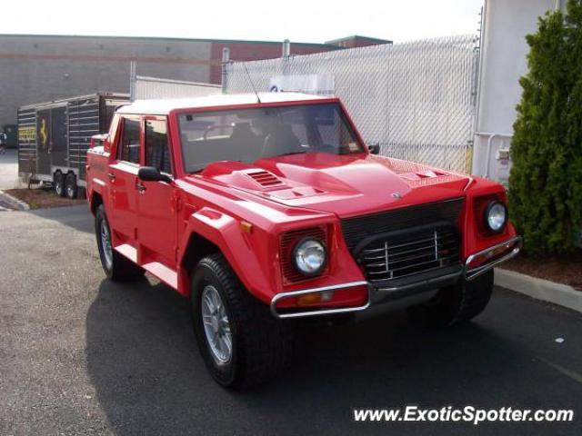 Lamborghini LM002 spotted in Fairview, New Jersey