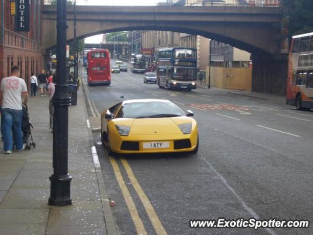 Lamborghini Murcielago spotted in Manchester, United Kingdom