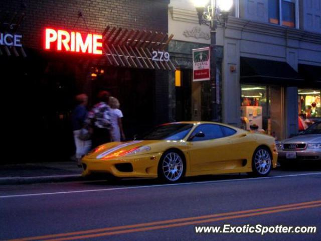 Ferrari 360 Modena spotted in Providence, Rhode Island