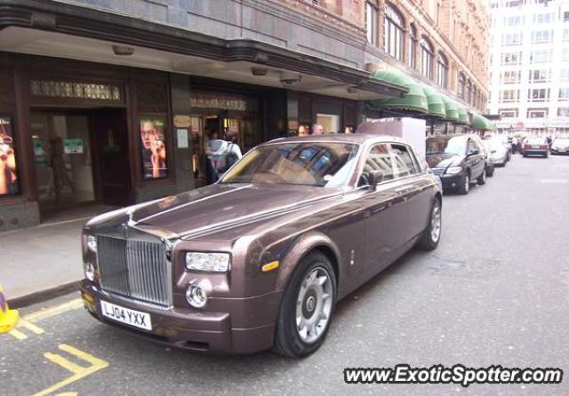 Rolls Royce Phantom spotted in London, United Kingdom