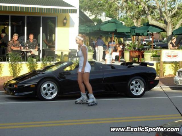 Lamborghini Diablo spotted in Naples, Florida
