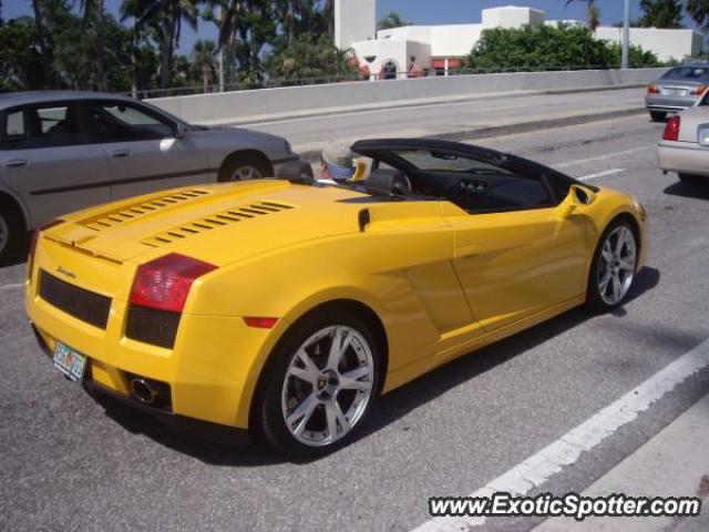 Lamborghini Gallardo spotted in Boca Raton, Florida