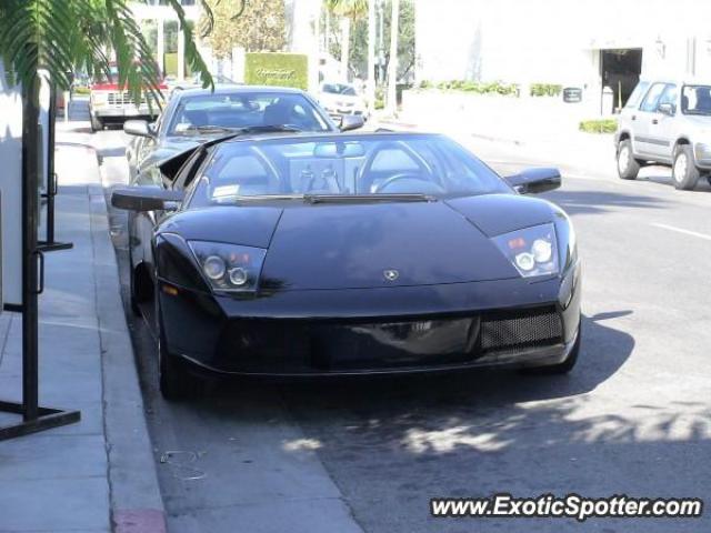 Lamborghini Murcielago spotted in Beverly Hills, California