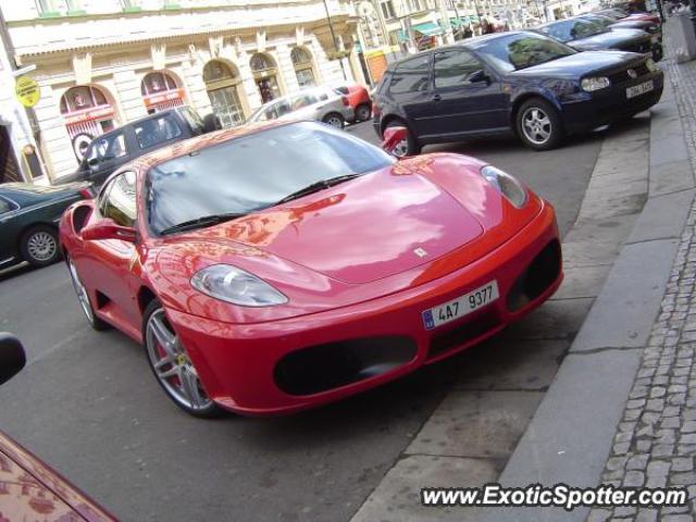 Ferrari F430 spotted in Prague, Czech Republic