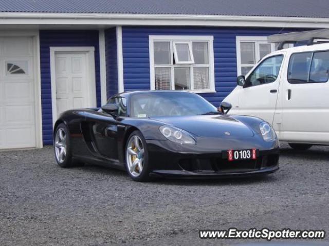 Porsche Carrera GT spotted in Iceland, Denmark