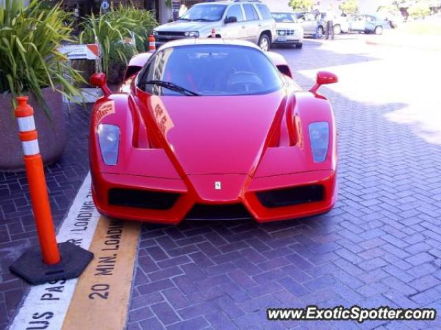 Ferrari Enzo spotted in Monterey, California