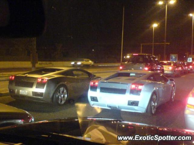 Lamborghini Gallardo spotted in Kuwait, Kuwait