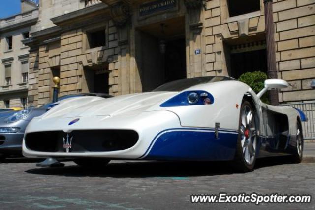 Maserati MC12 spotted in Paris, France