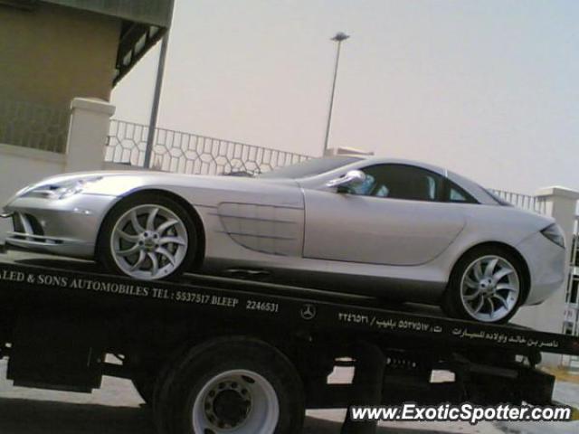 Mercedes SLR spotted in DOHA, Qatar