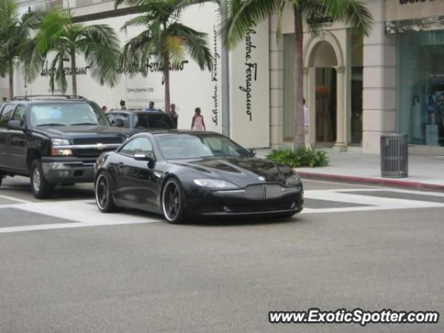 Fisker Tramonto spotted in Beverly Hills, California