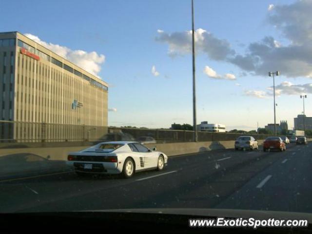 Ferrari Testarossa spotted in Montreal, Canada