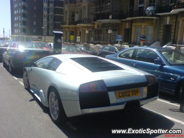 Lamborghini Murcielago spotted in Brighton, United Kingdom