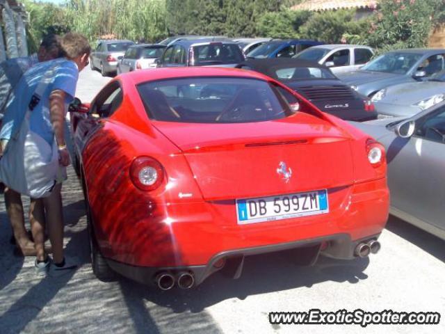 Ferrari 599GTB spotted in St.Tropez, France