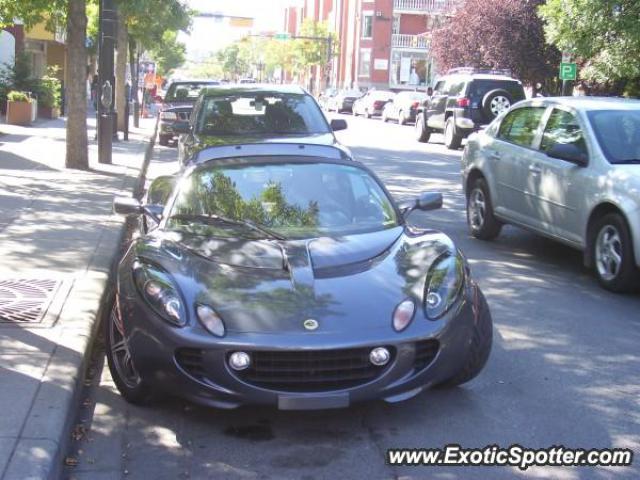 Lotus Elise spotted in Calgary, Canada