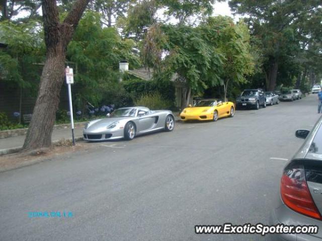 Porsche Carrera GT spotted in Monterey, carmel, California