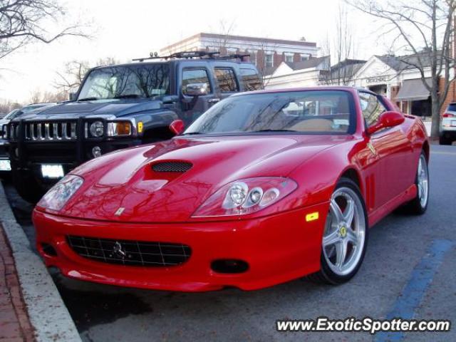Ferrari 575M spotted in Sacramento, California