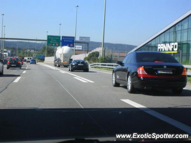 Mercedes SLR spotted in Highway, Switzerland