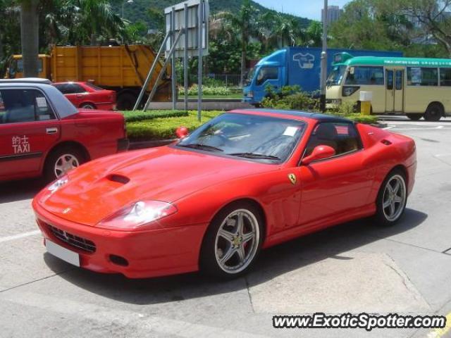 Ferrari 575M spotted in Hong Kong, China