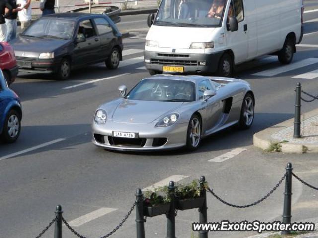 Porsche Carrera GT spotted in Prague, Czech Republic