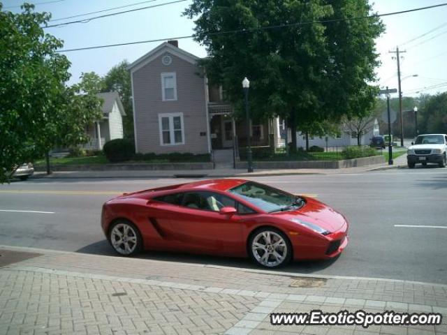 Lamborghini Gallardo spotted in Cincinnati, Ohio