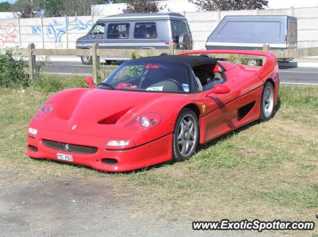 Ferrari F50 spotted in Le Mans, France