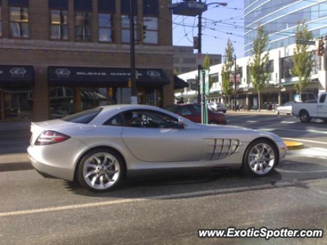 Mercedes SLR spotted in Vancurver, Canada