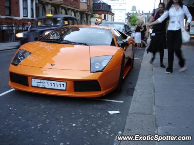 Lamborghini Murcielago spotted in London, United Kingdom